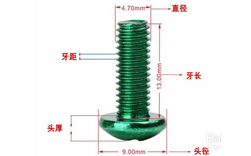 沉頭螺絲長(zhǎng)度測(cè)量